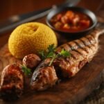 Banku and Grilled Tilapia