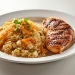 Fried Rice and Grilled Chicken